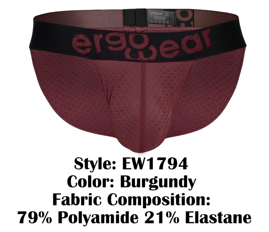 ErgoWear MAX FLOW Bikini - Burgundy