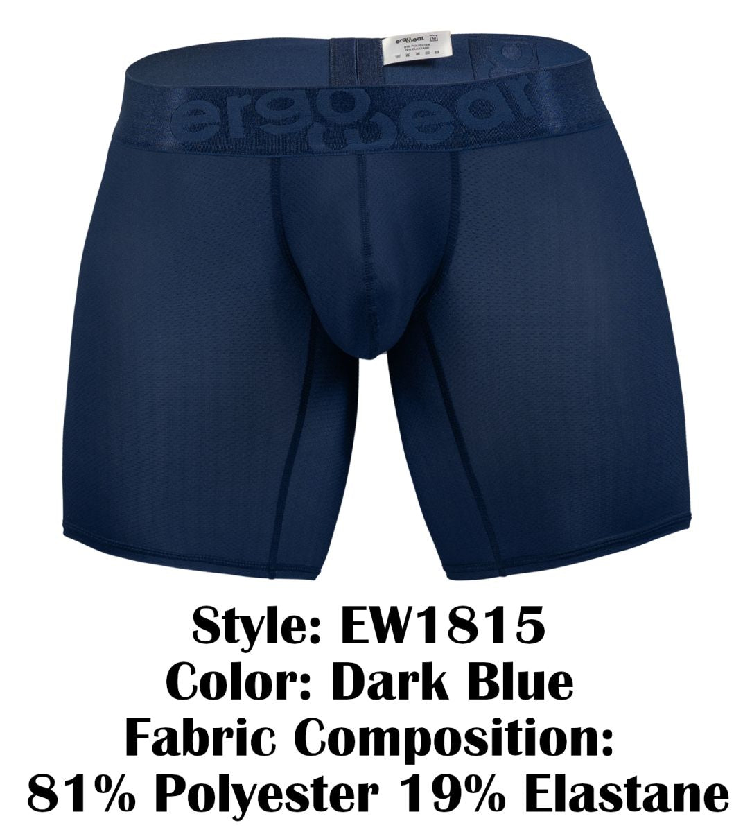 ErgoWear MAX BOLD SE Boxer Briefs - Dark Blue
