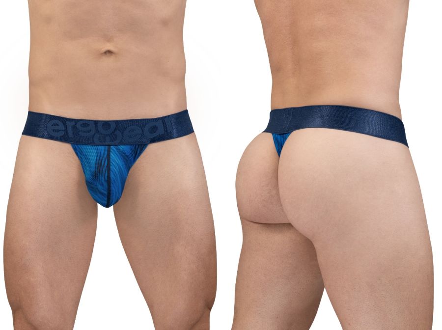 ErgoWear MAX BOLD SE G-String - Mid Blue