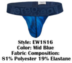 ErgoWear MAX BOLD SE G-String - Mid Blue