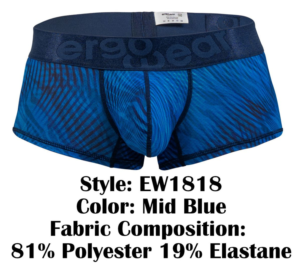 ErgoWear MAX BOLD SE Trunks - Mid Blue