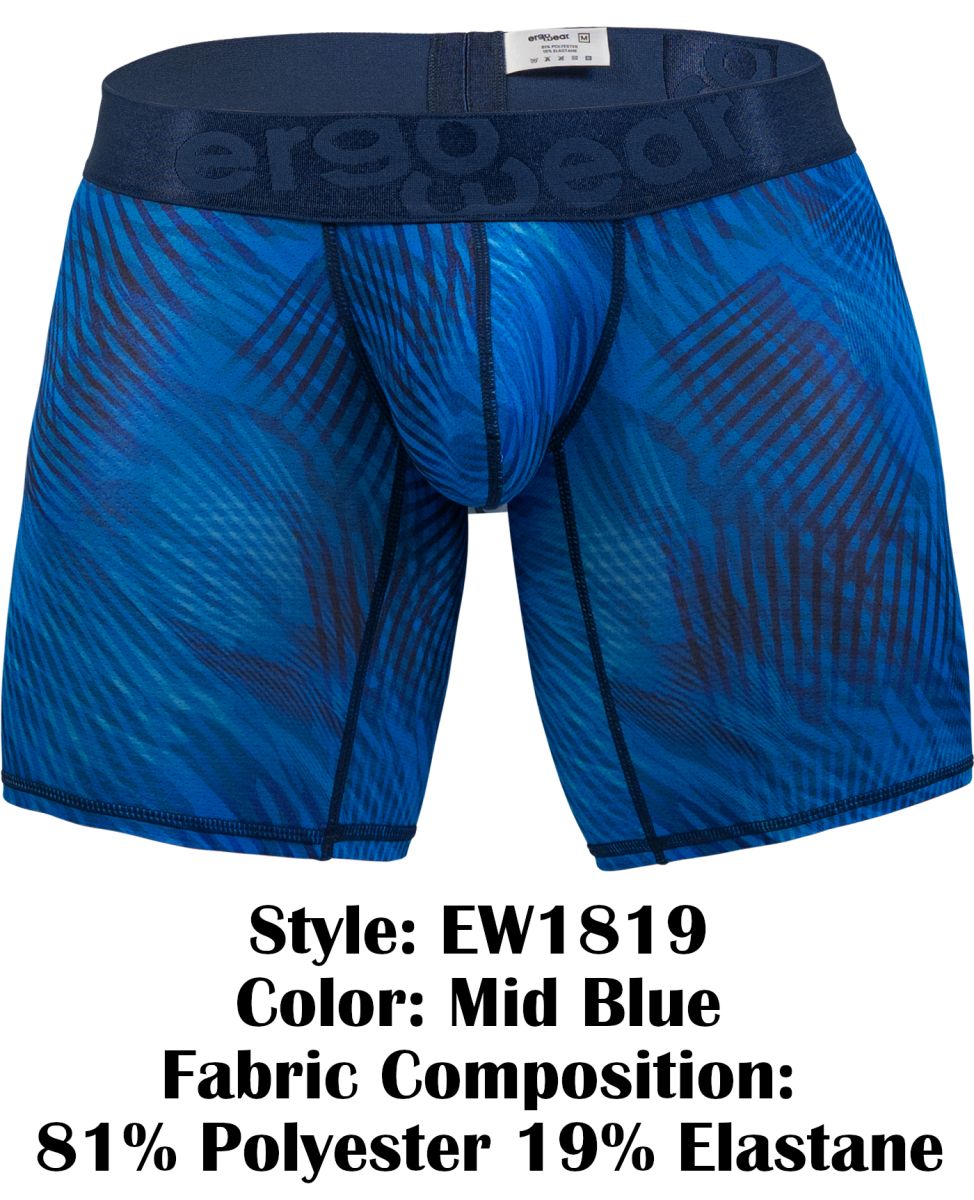 ErgoWear MAX BOLD SE Boxer Briefs - Mid Blue