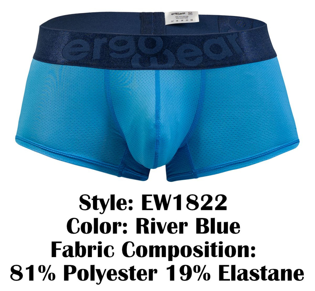 ErgoWear MAX BOLD SE Trunks - River Blue