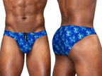 ErgoWear FEEL SW Swim Bikini - Royal Blue-Palms