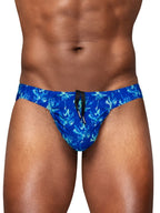 ErgoWear FEEL SW Swim Bikini - Royal Blue-Palms