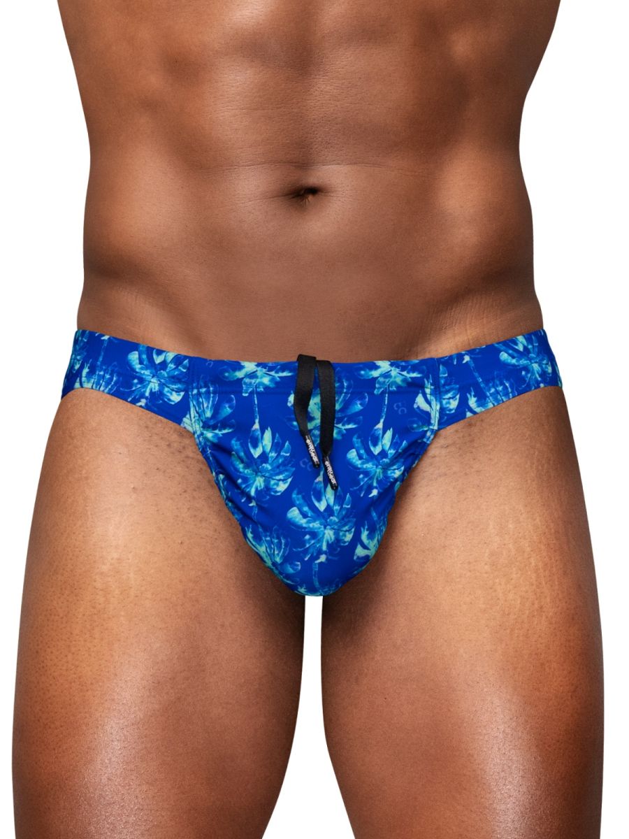 ErgoWear FEEL SW Swim Bikini - Royal Blue-Palms