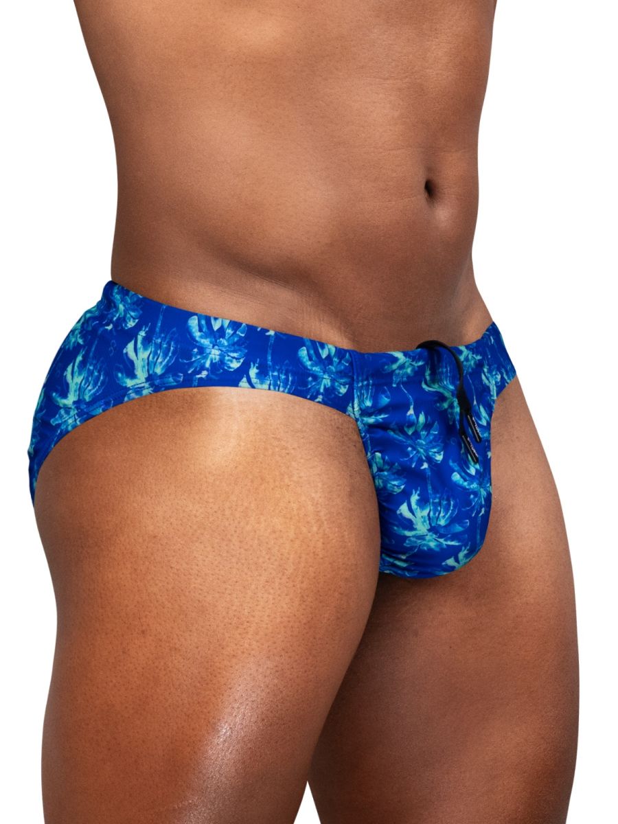 ErgoWear FEEL SW Swim Bikini - Royal Blue-Palms