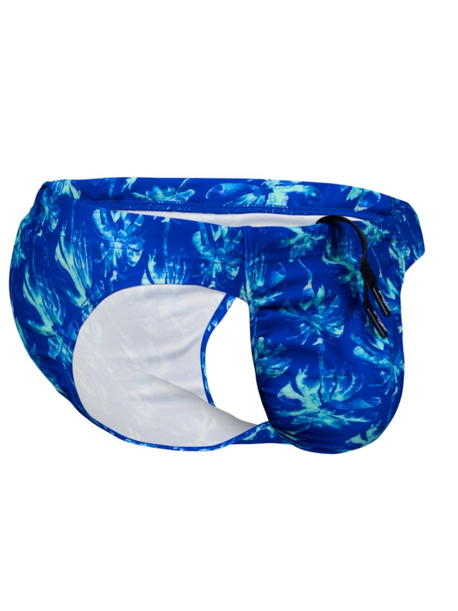 ErgoWear FEEL SW Swim Bikini - Royal Blue-Palms