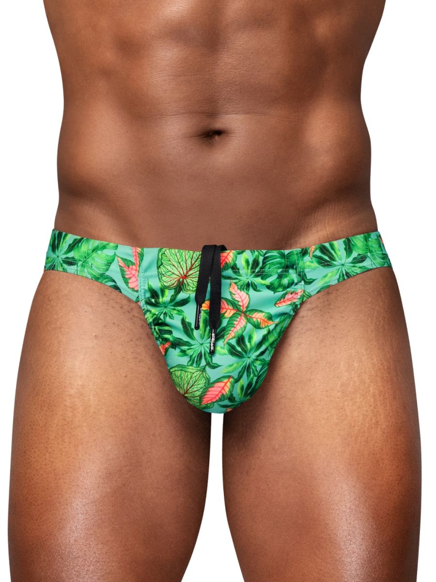 ErgoWear FEEL SW Swim Bikini - Aqua-Leaves