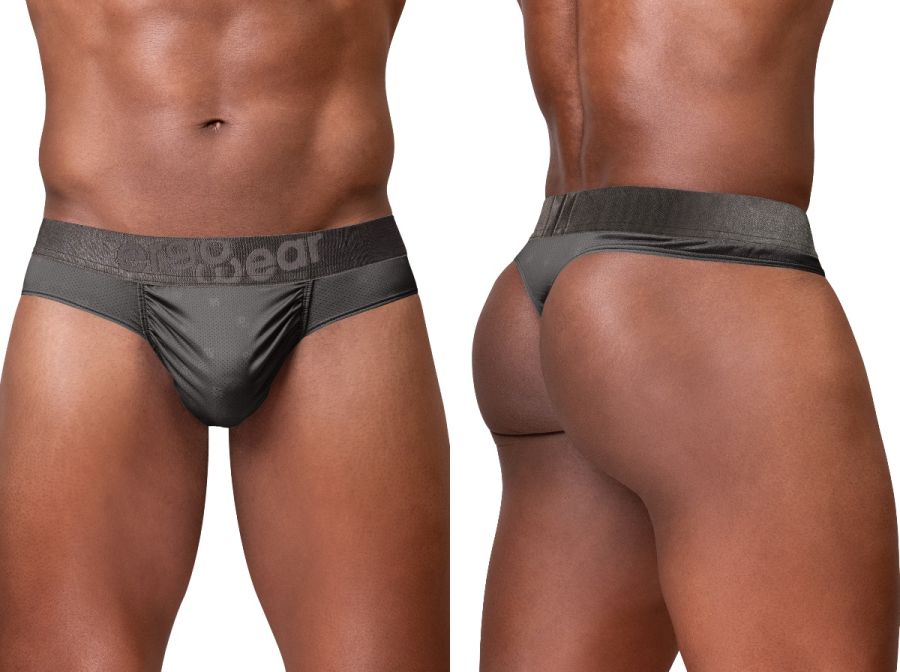 ErgoWear FEEL SE Sleek Ergonomic Thong - Dark Gray