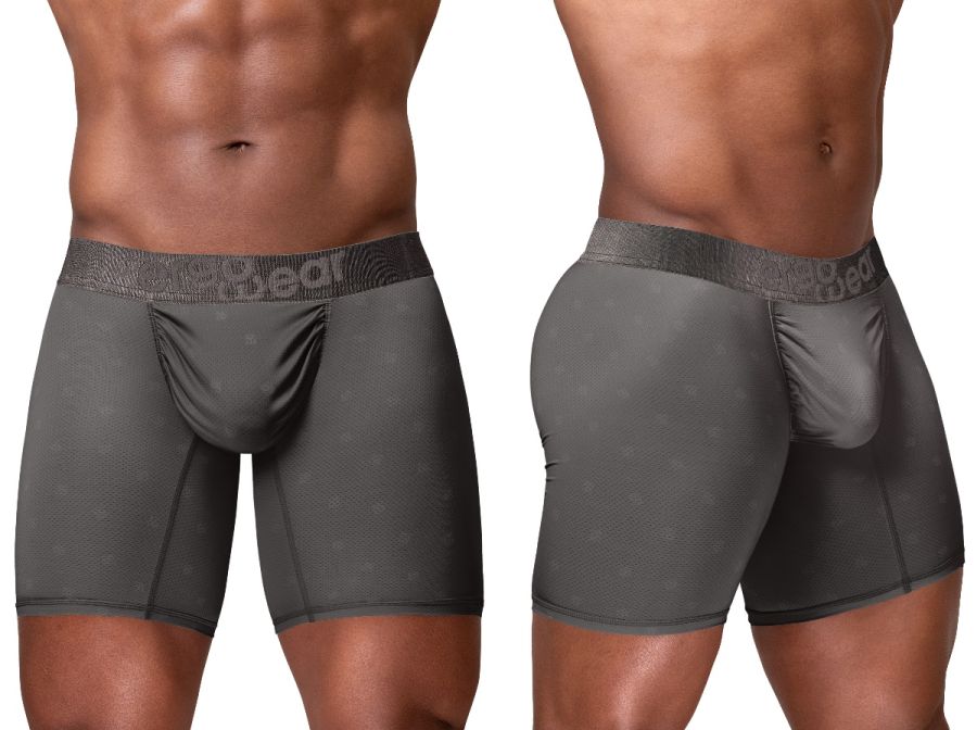 ErgoWear FEEL SE Boxer Briefs for Superior Support - Dark Gray