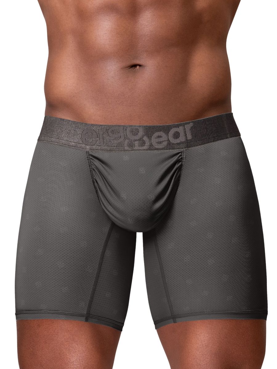 ErgoWear FEEL SE Boxer Briefs for Superior Support - Dark Gray