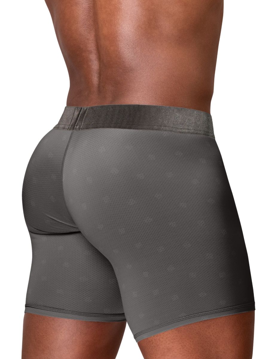 ErgoWear FEEL SE Boxer Briefs for Superior Support - Dark Gray