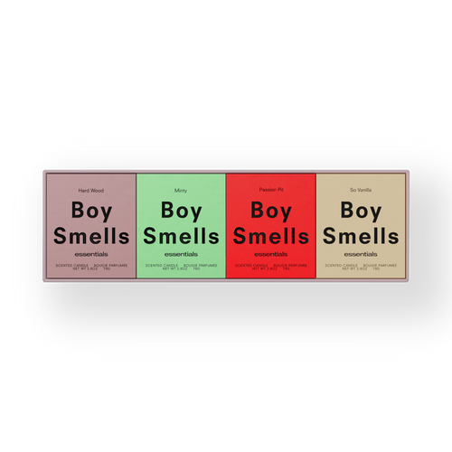 ESSENTIALS VOTIVE QUAD GIFT SET BY BOY SMELLS