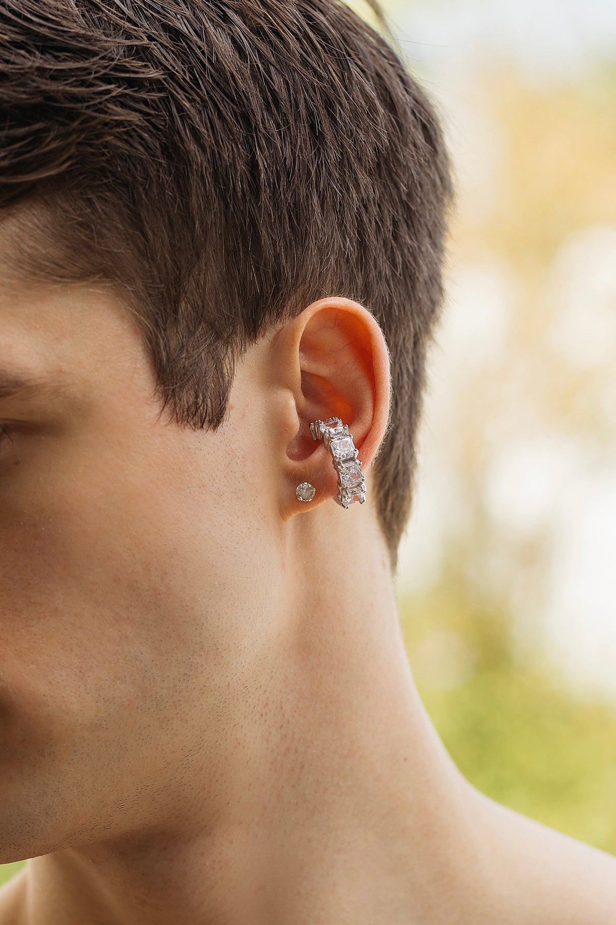 Diamond Ear Cuff