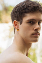 Golden Stud Earring