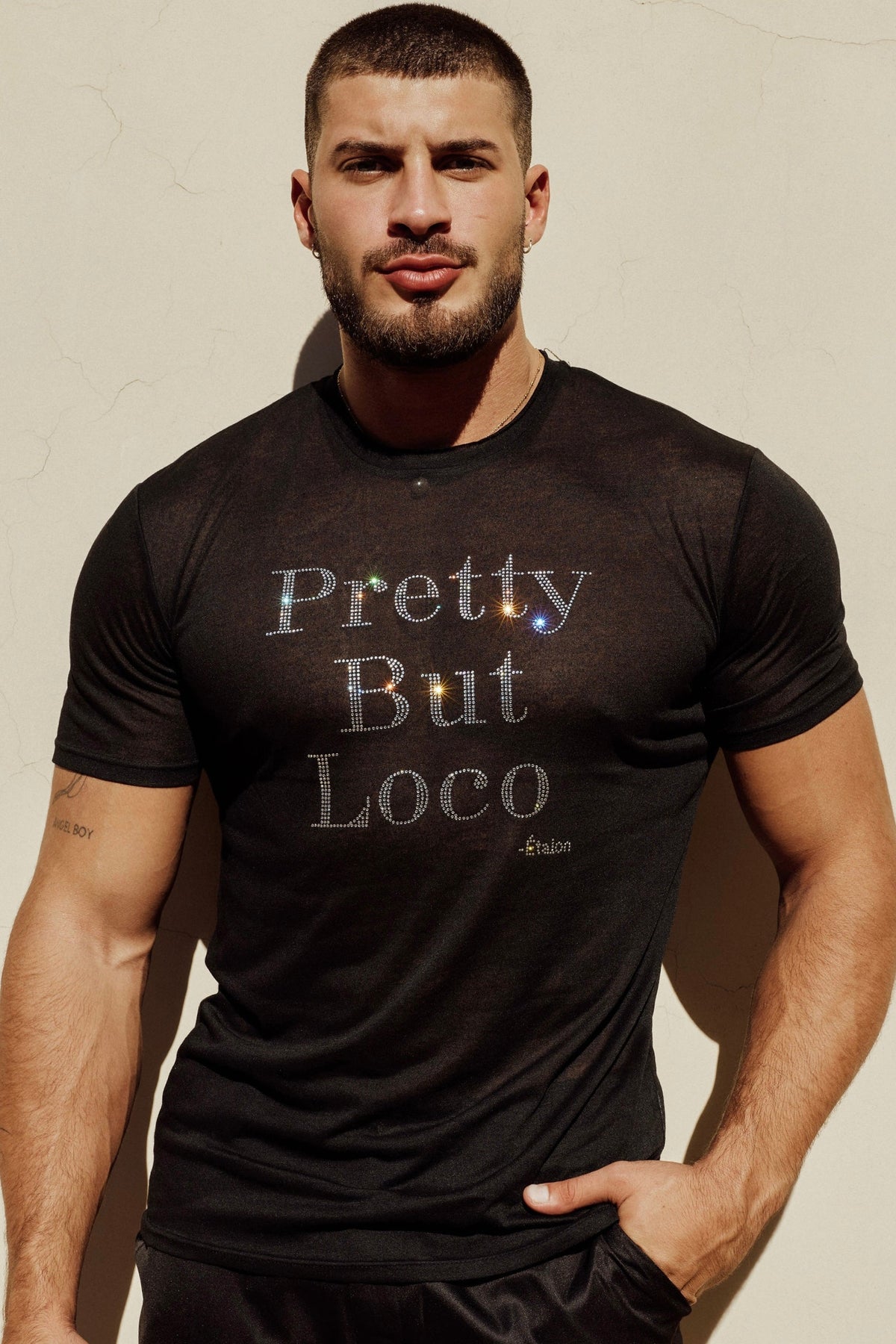 Crystal Pretty But Loco Tee