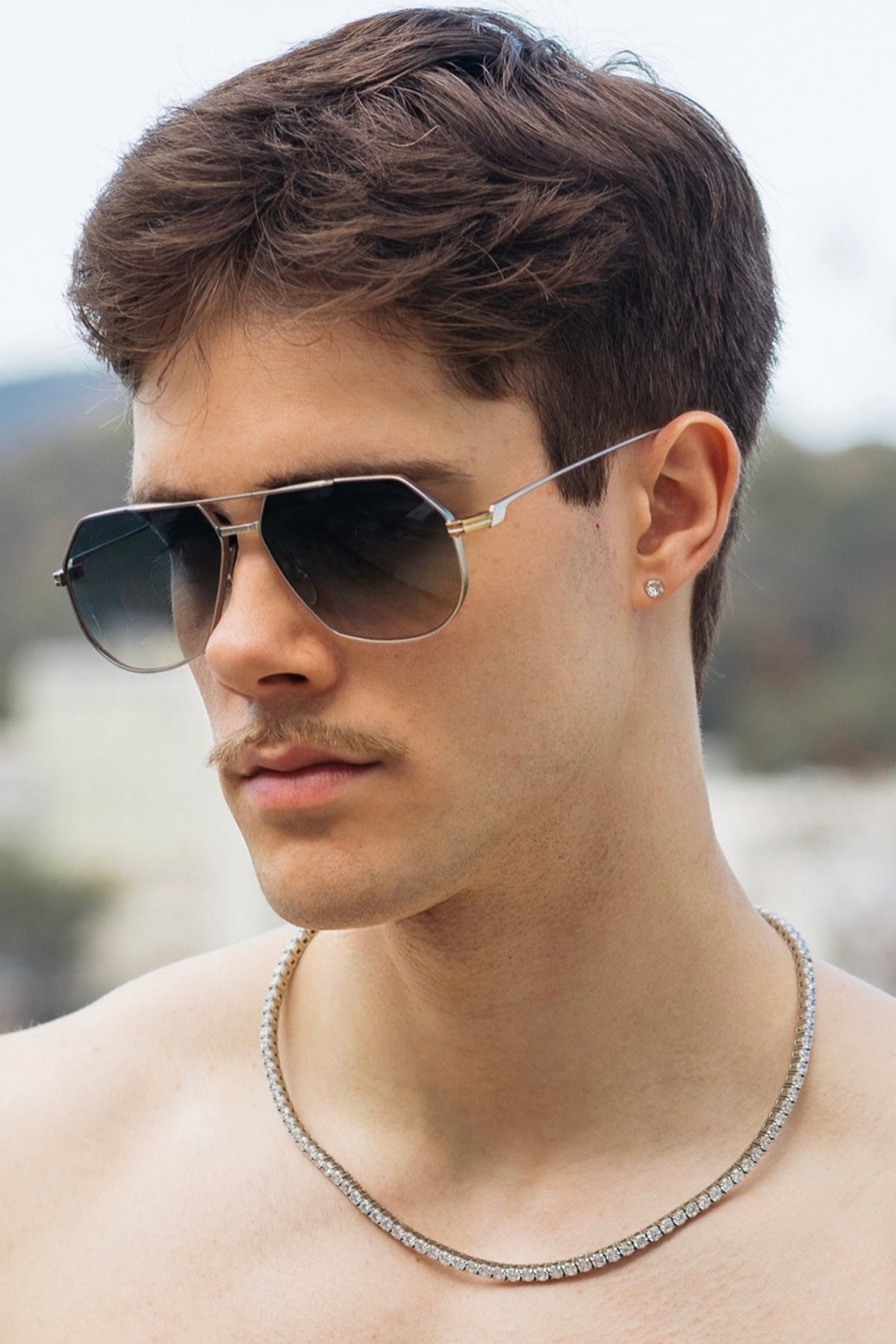 Smoke Vintage Aviators