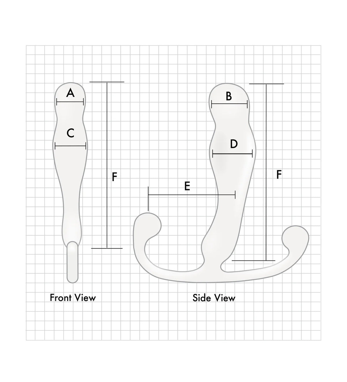 Aneros Eupho Male G Spot Stimulator Trident Series