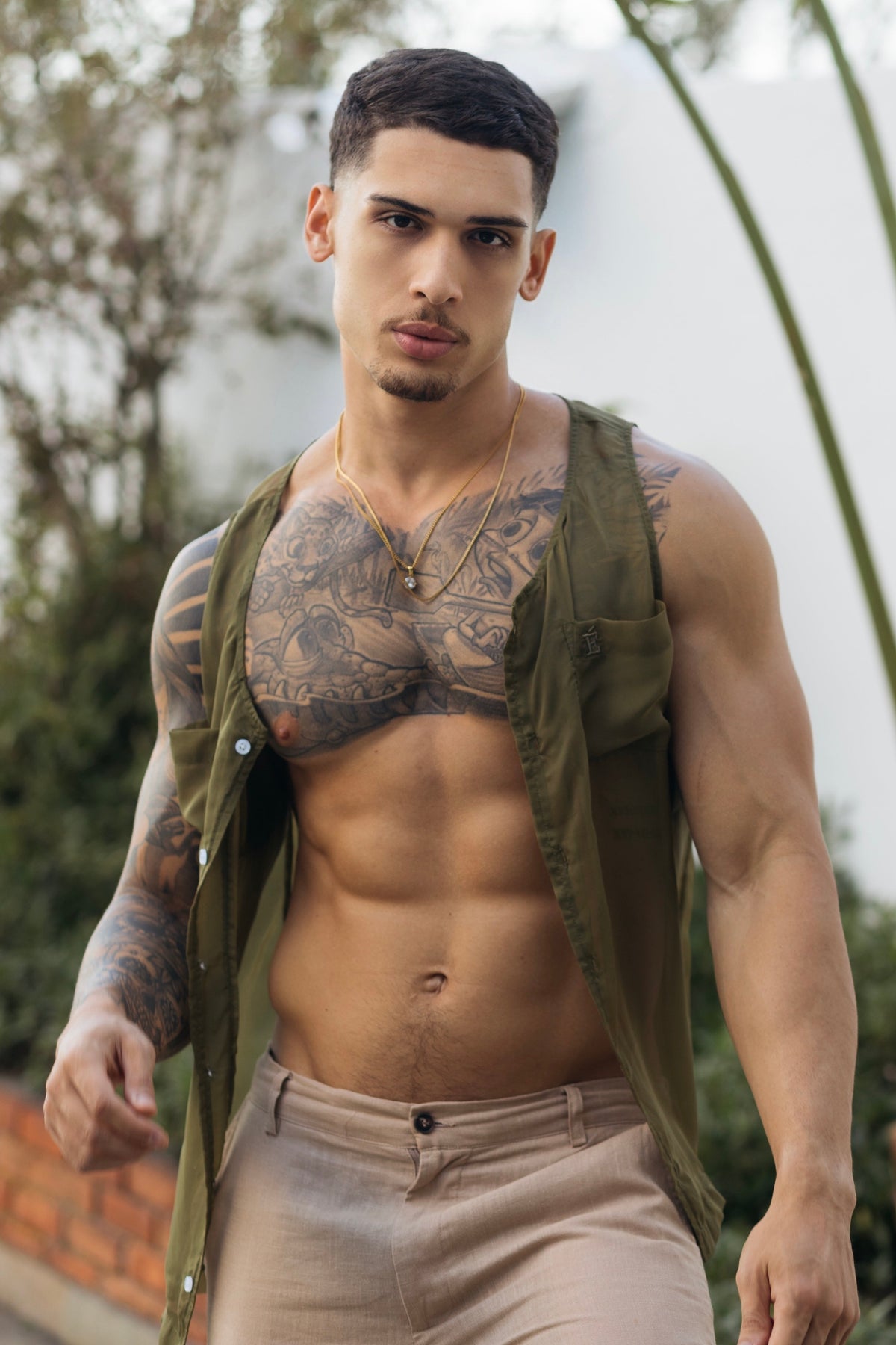 Extra Thin Button Up Tank Top