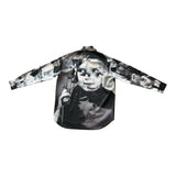 Walter Van Beirendonck Maxi Shirt Glitch