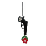 Walter Van Beirendonck peace Gun Necklace -Black
