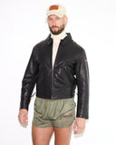 THE LEATHER RACER JACKET by GYMNASIUM