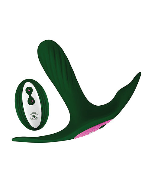 Femme Funn Ossia Remote Control Wearable Vibrator - Dark Green