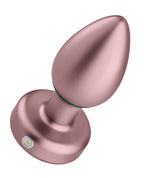 Femme Funn Bougie Vibrating Butt Plug - Rose Gold