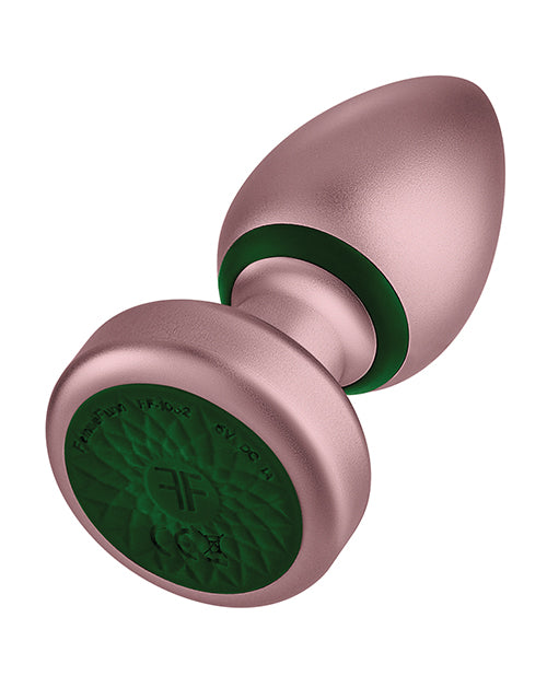 Femme Funn Bougie Vibrating Butt Plug - Rose Gold