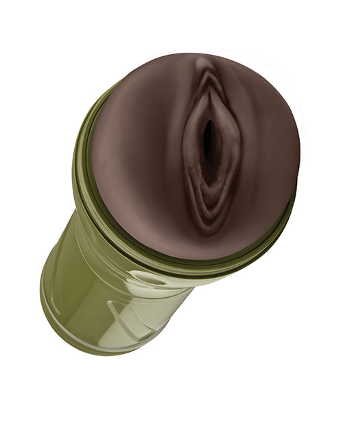 Forto Model V-20 Hard-Sided Vagina Masturbator - Dark