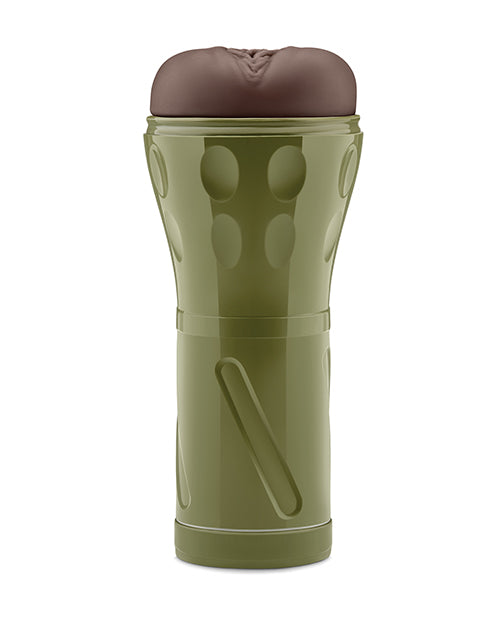 Forto Model V-20 Hard-Sided Vagina Masturbator - Dark