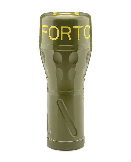 Forto Model V-20 Hard-Sided Vagina Masturbator - Dark