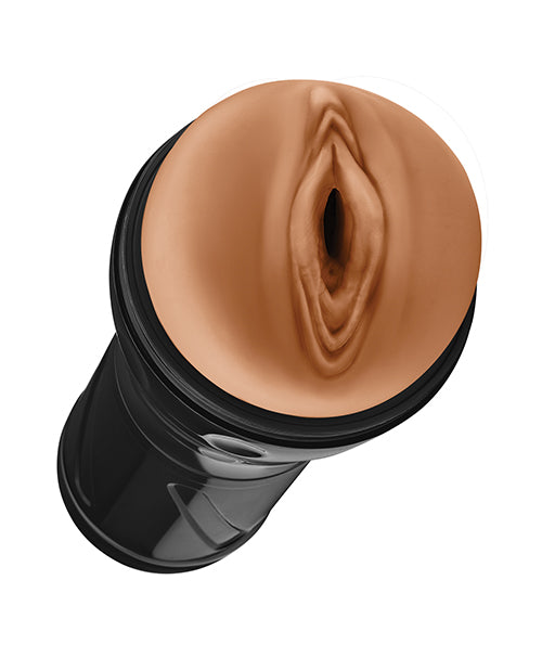 Forto Model V-20 Hard-Sided Vagina Masturbator - Tan