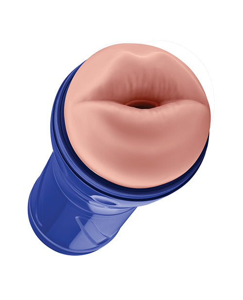 Forto Model M-80 Hard-Sided Mouth Masturbator - Light