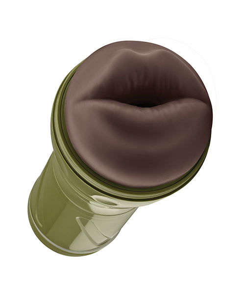 Forto Model M-80 Hard-Sided Mouth Masturbator - Dark