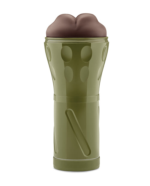 Forto Model M-80 Hard-Sided Mouth Masturbator - Dark