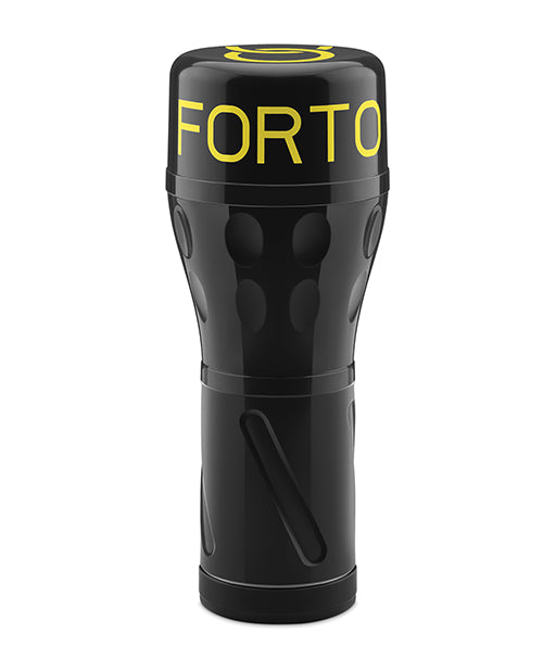 Forto Model M-80 Hard-Sided Mouth Masturbator - Tan