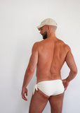 GYMNASIUM THE TIE SIDE SWIM BRIEF BONE