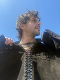 LUDOVIC DE SAINT SERNIN Alan Shirt Black Leather