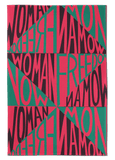 Woman Freedom Now Tea Towel by Faith Ringgold x Third Drawer Down