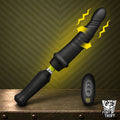 Fort Troff Robo Plunger Rotating Bead Depth Dong, Vibrating Remote Dildo