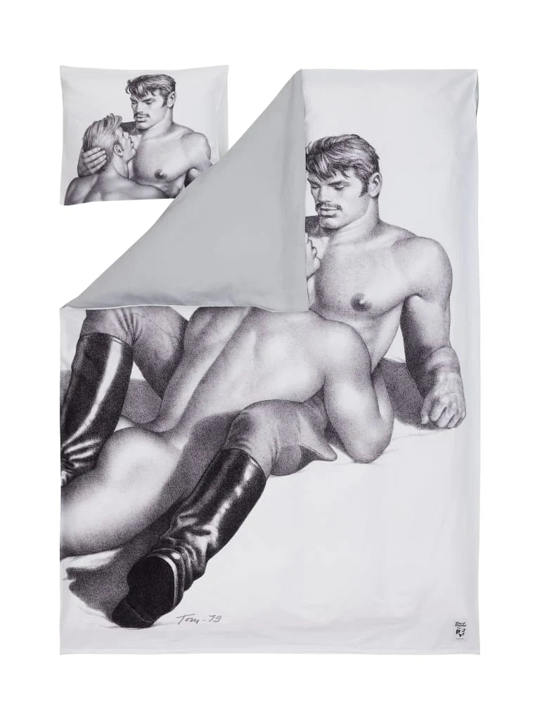 TOF Together Satin Duvet Cover Set by Finlayson x Tom of Finland