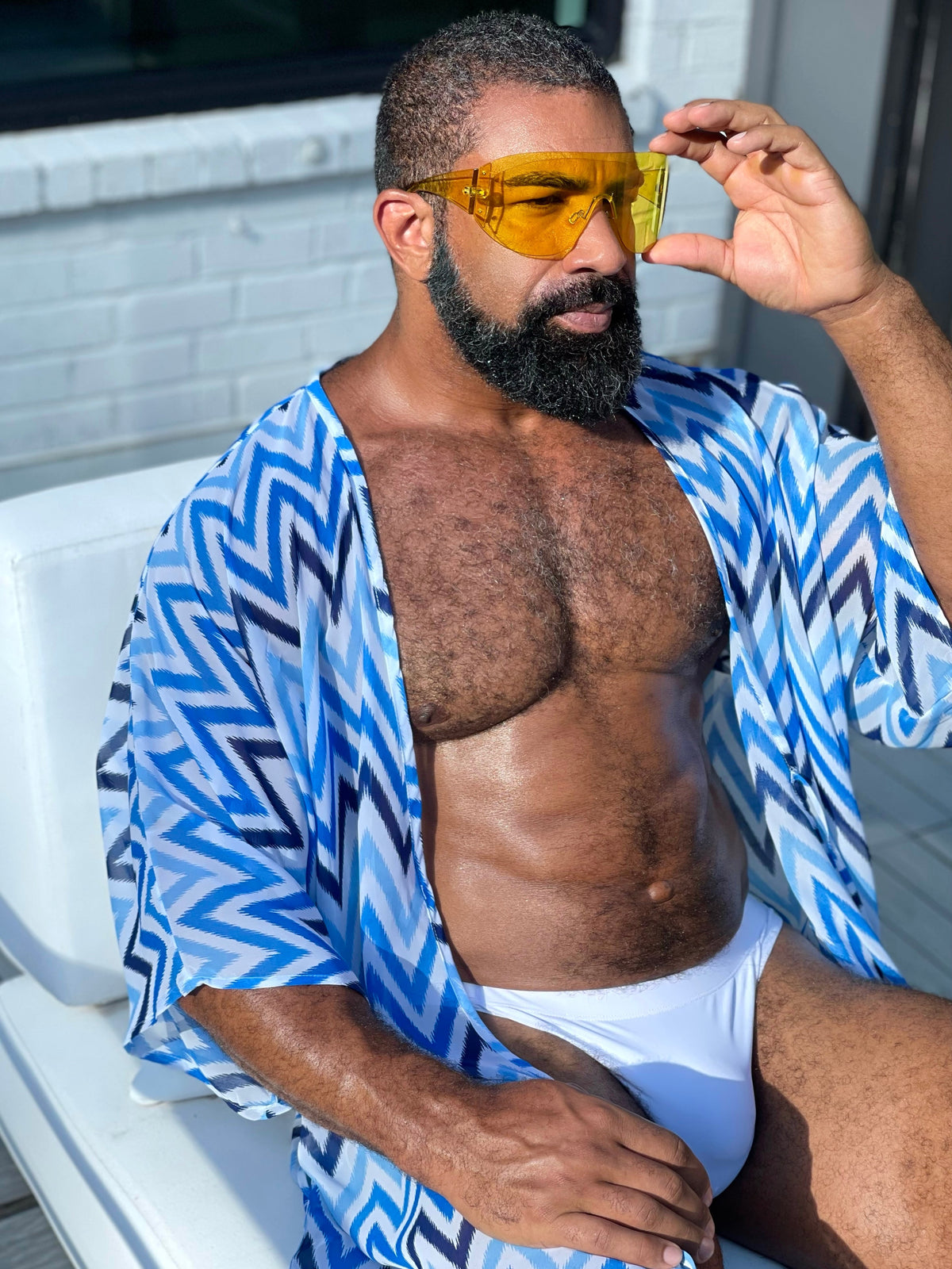 Alfons Dovana Mykonos Day Kimono 2.0