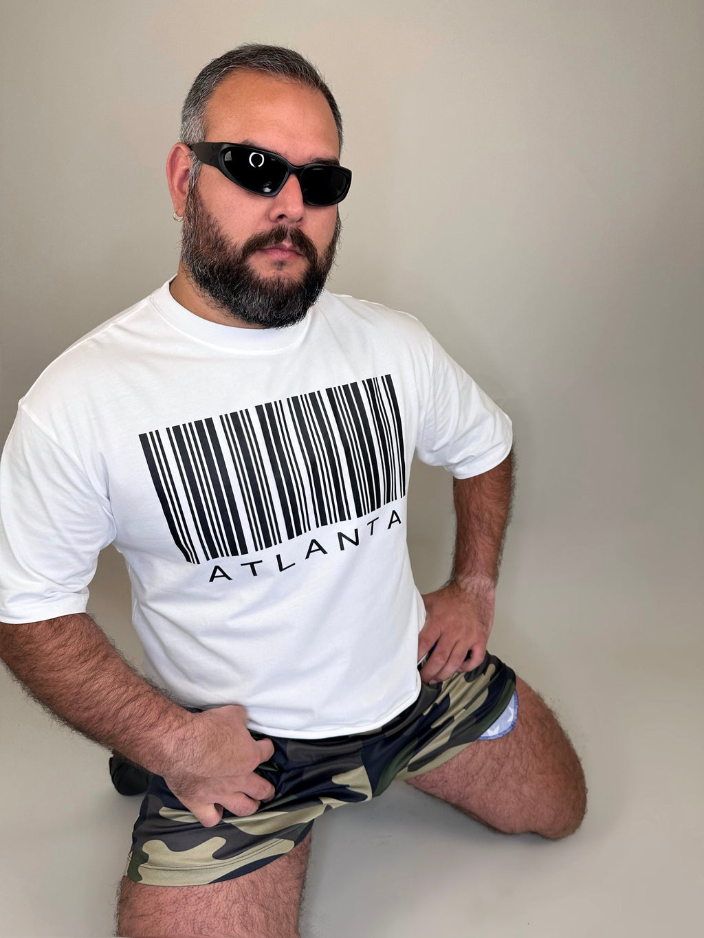 Alfons Dovana Atlanta Oversized Tee White