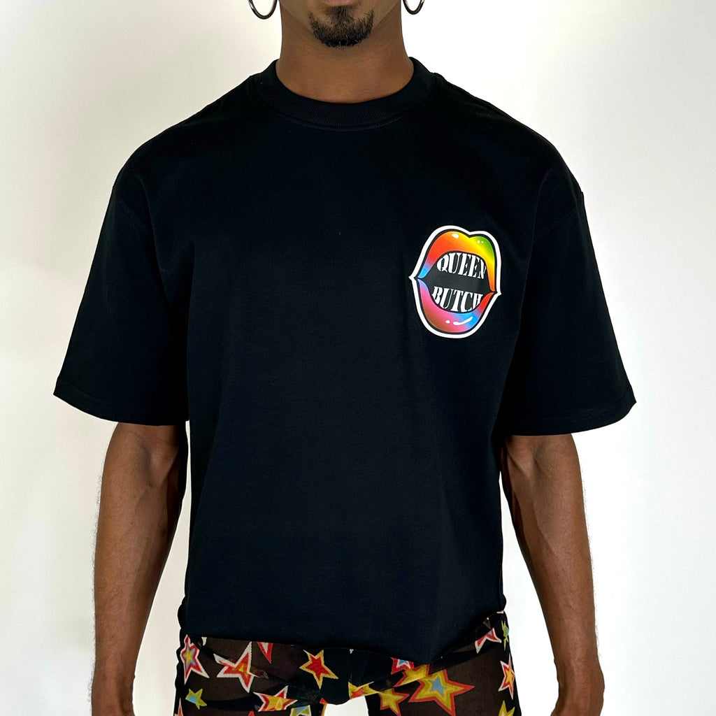 Alfons Dovana Queen Butch Oversized Tee Black