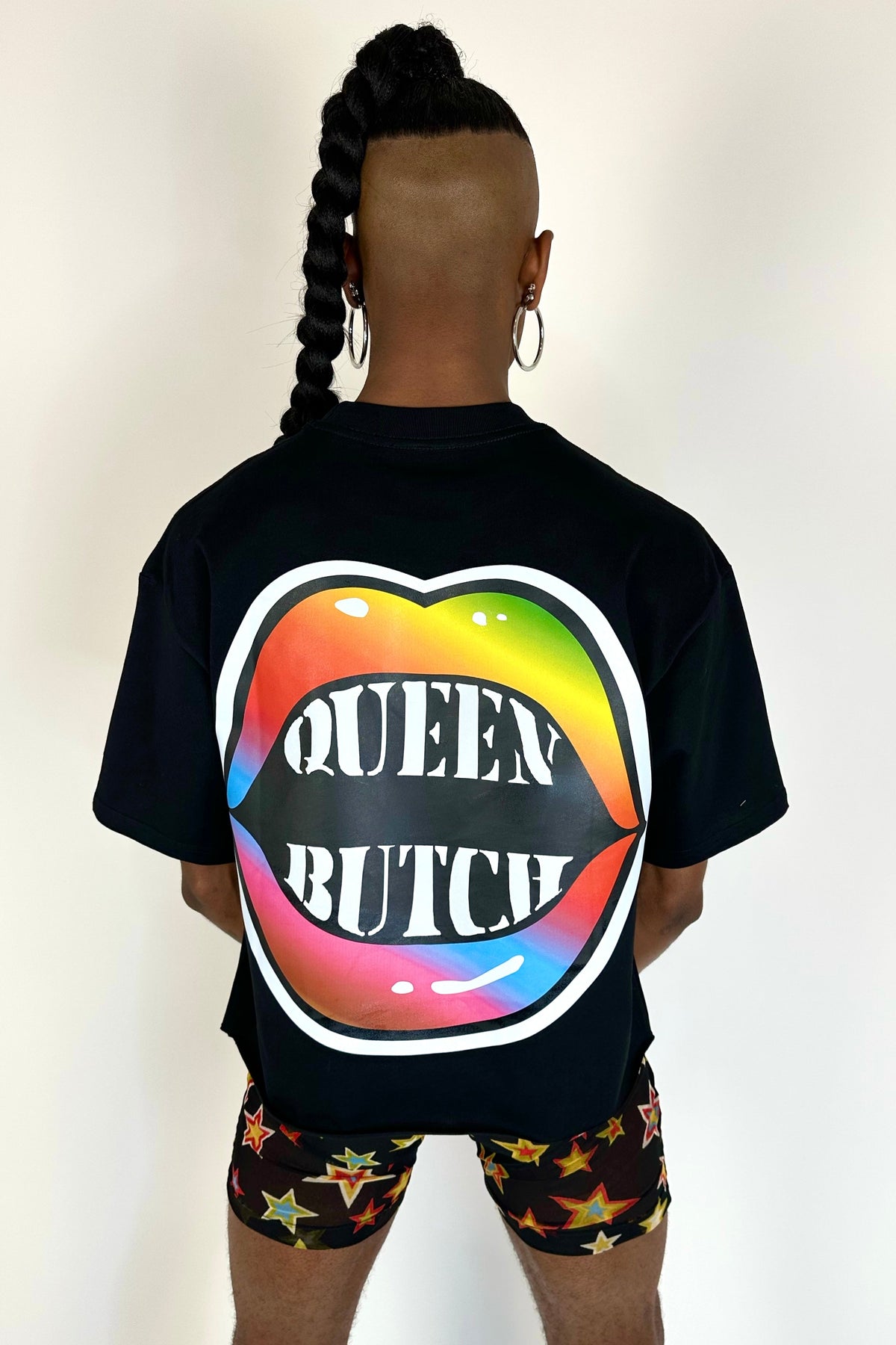 Alfons Dovana Queen Butch Oversized Tee Black