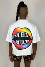 Alfons Dovana Queen Butch Oversized Tee White