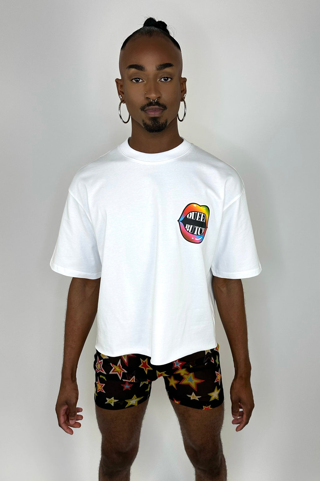 Alfons Dovana Queen Butch Oversized Tee White