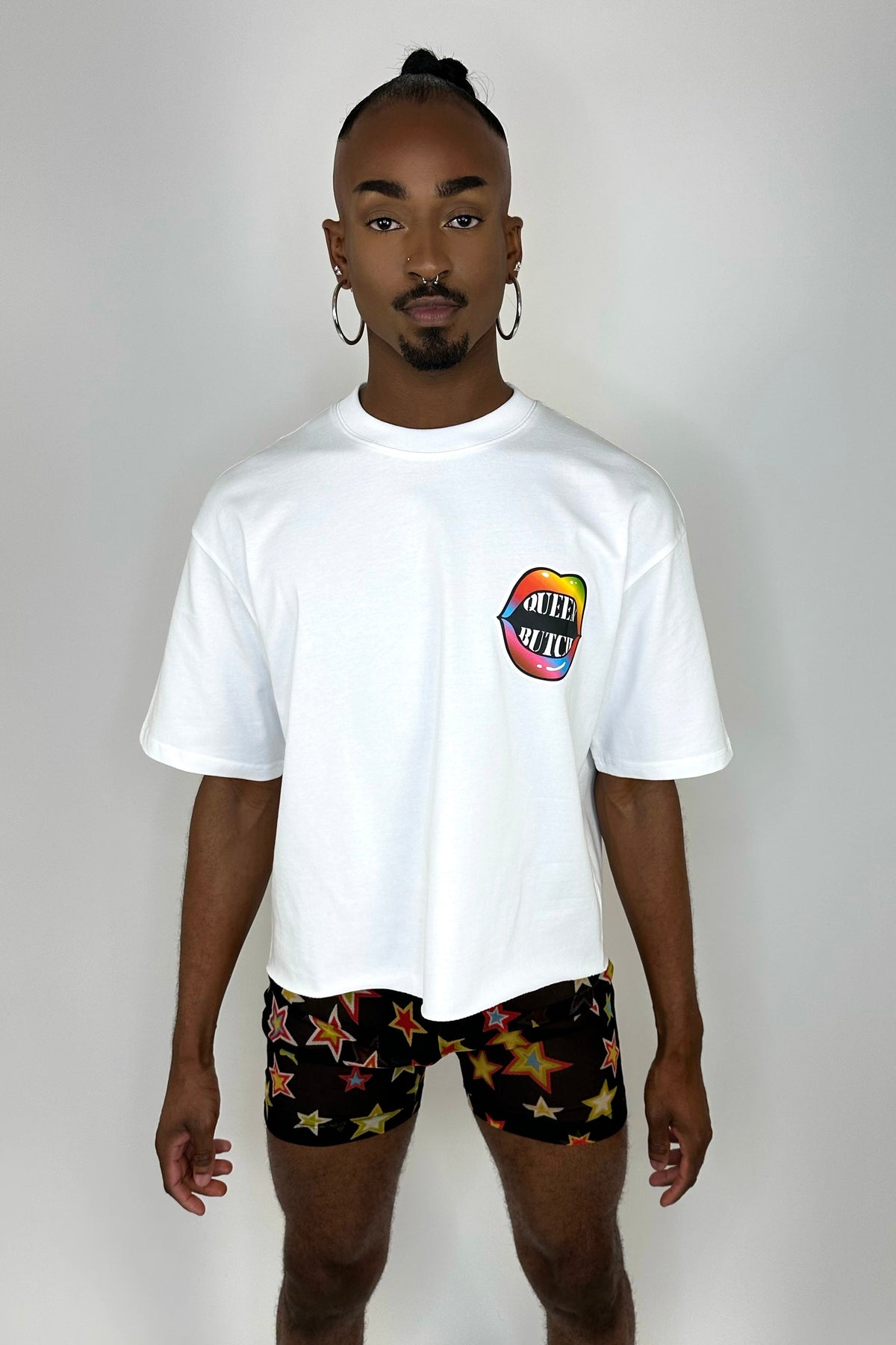 Alfons Dovana Queen Butch Oversized Tee White